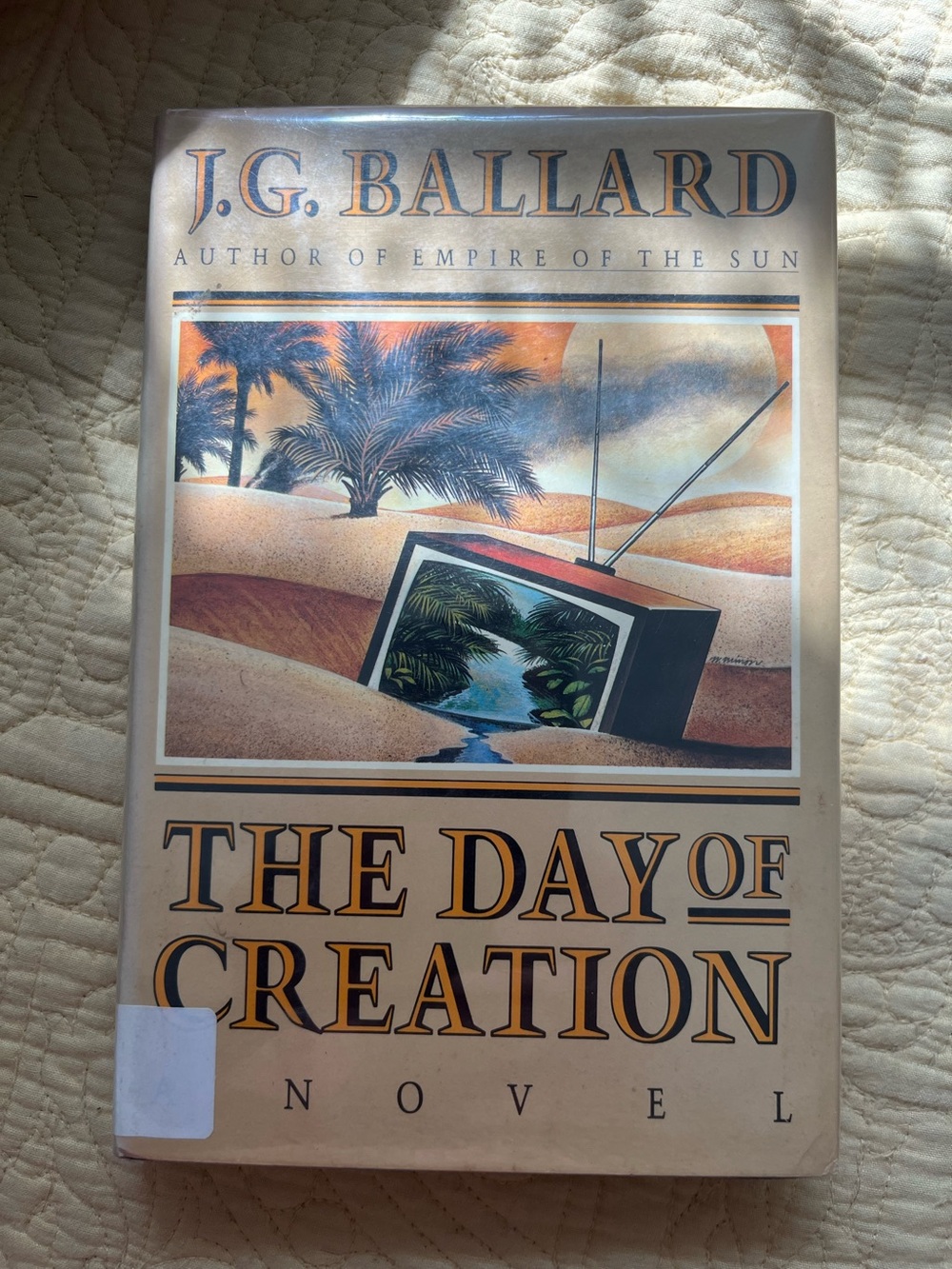 JG Ballard The Day Of Creation library binding hardcover